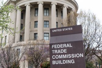 Image of the Federal Trade Commission building in the United States.