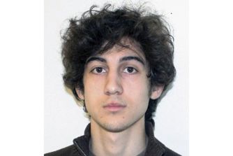 Mugshot of Dzhokhar Tsarnaev, convicted in the Boston Marathon bombing case.