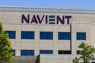 Building with "NAVIENT" sign on the facade.
